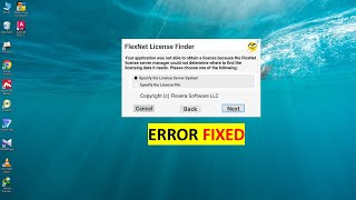 AutoCAD 2026 Error Fixed FlexNet License Finder