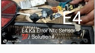 E4 Error NTC Sensor, don't forget to check the sensor below the IGBT, Pigeon 1600 Watt 💯/ Solution#