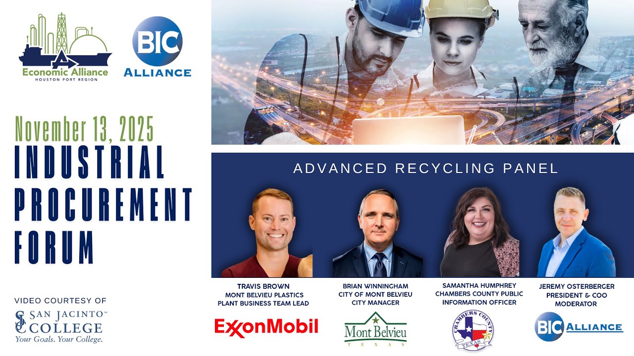 Industrial Procurement Forum 11.13.25: Advanced Recycling Panel