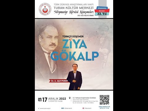 Türkçü Düşünür Ziya Gökalp