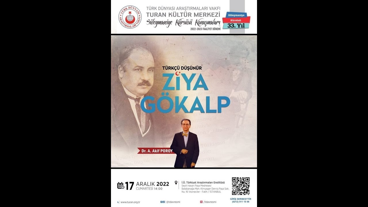 Türkçü Düşünür Ziya Gökalp
