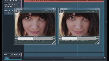 Demo of VidPlayVST in SoundBridge Free DAW