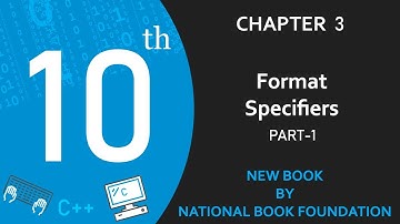 Format Specifiers C Language Part-1 (Lect-23) | Class 10 Computer Science New Book Chapter 3