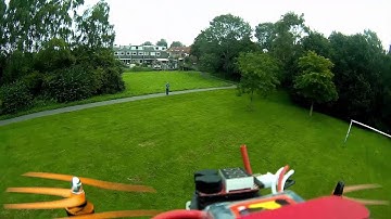 Homemade tilt servo gimbal for quadcopter with cc3d