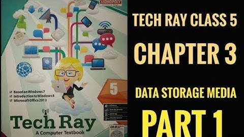 TECH RAY COMPUTER CLASS 5 CHAPTER 3 PART 1 ...