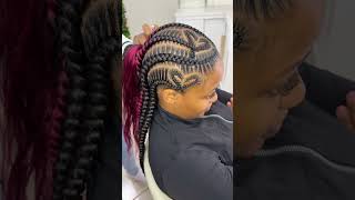 Some cuteeee braids😜👌 #youtube #aura