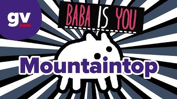 Baba Is You - Level Mountain 6 - Floaty Platforms (Solution)