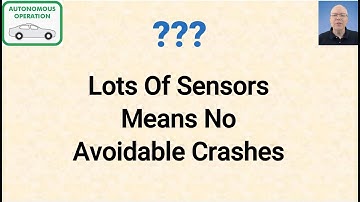 L143-050 Myth or Truth? -- Lots Of Sensors Means No Avoidable Crashes