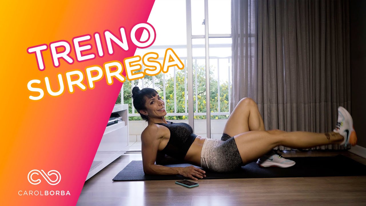 Treino para fortalecer os joelhos - Carol Borba