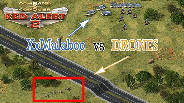 XxMalaboo vs terror drones + Great Teamwork // Command & Conquer