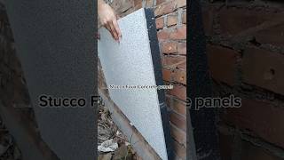 Stucco Faux Concrete Panels Installation