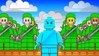 Criei Um Exército de LEGO pra me Vingar!