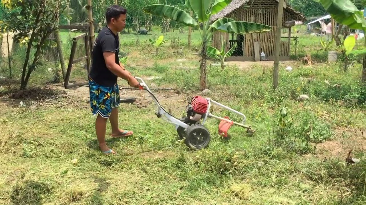 4 Stroke Lawn Mower Multi-function Brush Cutter Machine | Grass Cutter