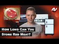 How long can different Meats be stored in the Refrigerator or Freezer before spoiling?