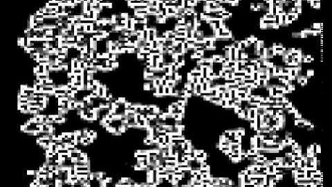 Demonstration of a Simple Cell Automaton