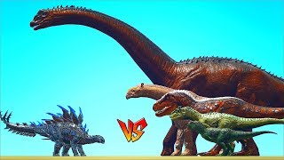 Ark Survival - Tek Stego Vs Large Dinos And More Ep.179