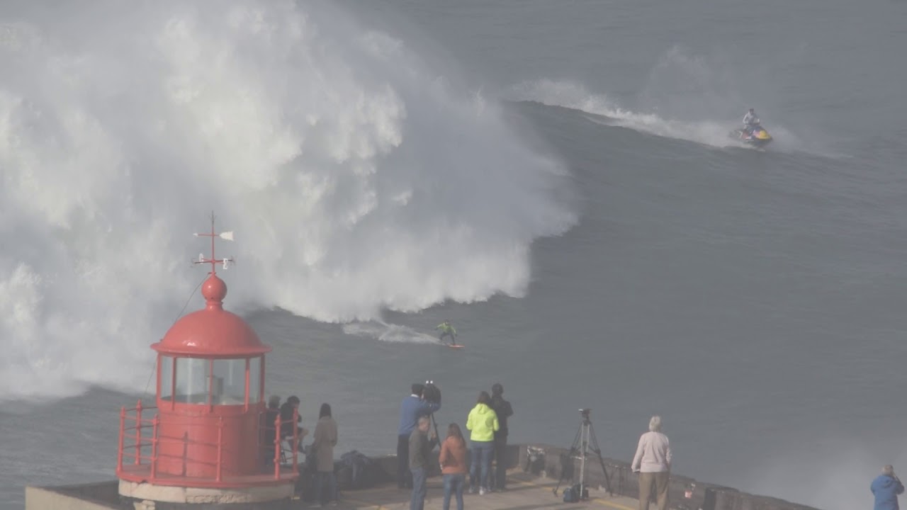 Carlos Burle: Nazare, February 16, 2018