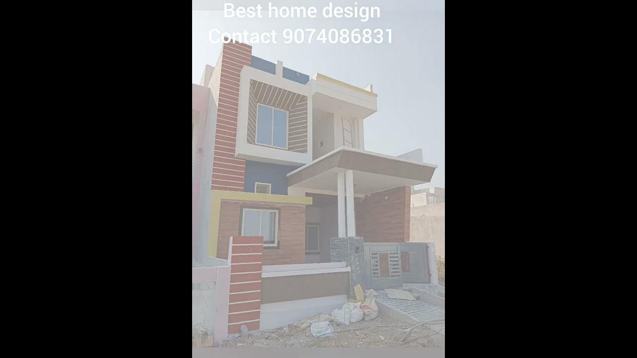 best home elevation best house design YouTube