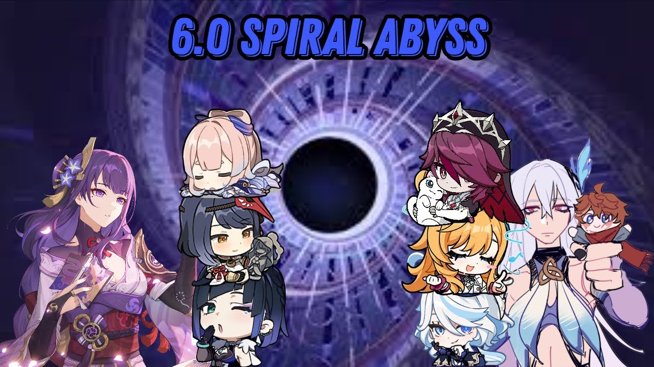 [6.0 Spiral Abyss] C3R1 Raiden Taser | C0R1 Skirk Freeze
