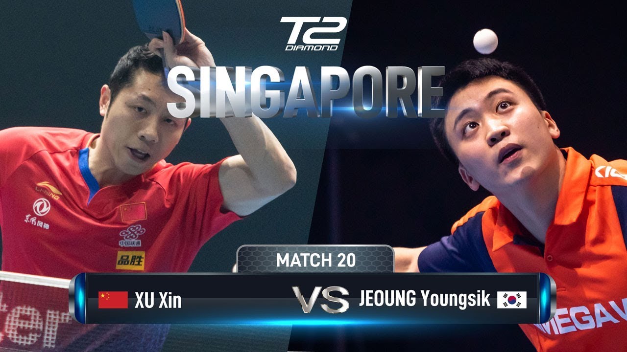 Xu Xin vs Jeoung Youngsik | T2 Diamond 2019 Singapore (QF)