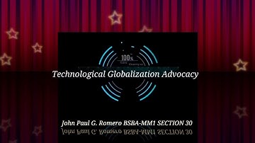 Technological Globalization  Advocacy