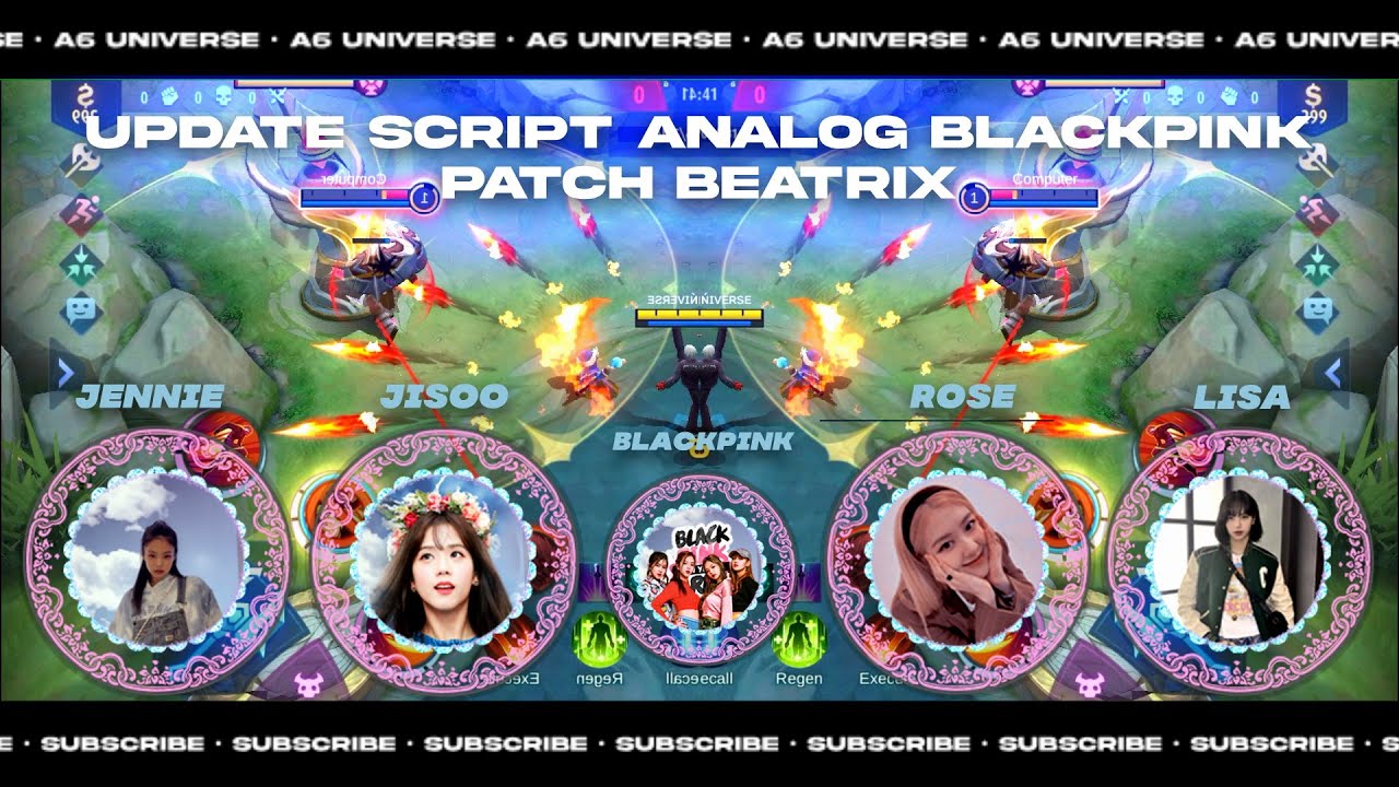 UPDATE SCRIPT ANALOG MOBILE LEGENDS TERBARU - Update New Analog Blackpink