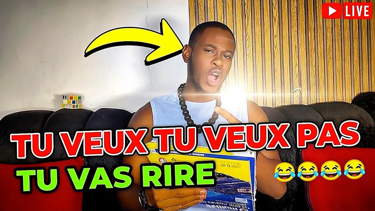 Tu veux tu veux pas tu vas rire 😂😂