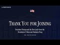 President Trump and the First Lady Greet the President of China and Madame Peng