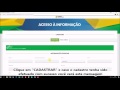 Tutorial acesso  informao  como pedir informao