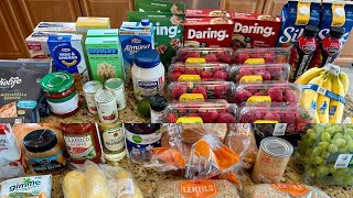 Weekly Vegan Grocery Haul / Harris Teeter & Publix / Dinner Meal Plan