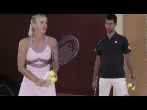 Djokovic vs. Sharapova: Speed Bowling