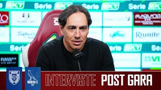 INTERVISTE POST GARA: AC REGGIANA vs MODENA FC