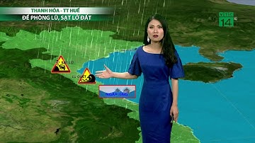 Thời tiết 6h ngày 04/07/2019: Bão số 2 đã đổ bộ và suy yếu dần, đề phòng mưa lũ sau bão | VTC14