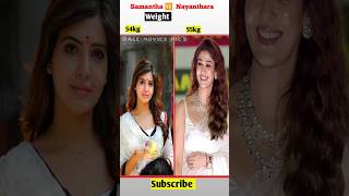 Samantha Vs Nayanthara Ultimate Battle comparison | #nayanthara |#samantha |#shorts#movie#viralvideo