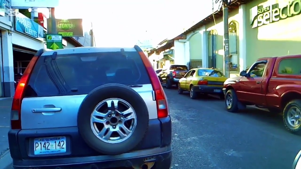 Saliendo del trabajo en la Rodada a la casa 