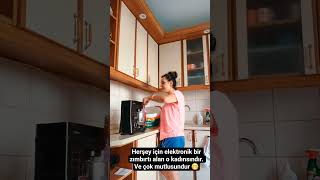 Tam otomatik ev hanımı 😁