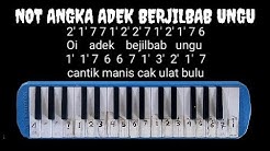 Not Pianika Adek Berjilbab Ungu  (Not Angka)  - Durasi: 1:52. 