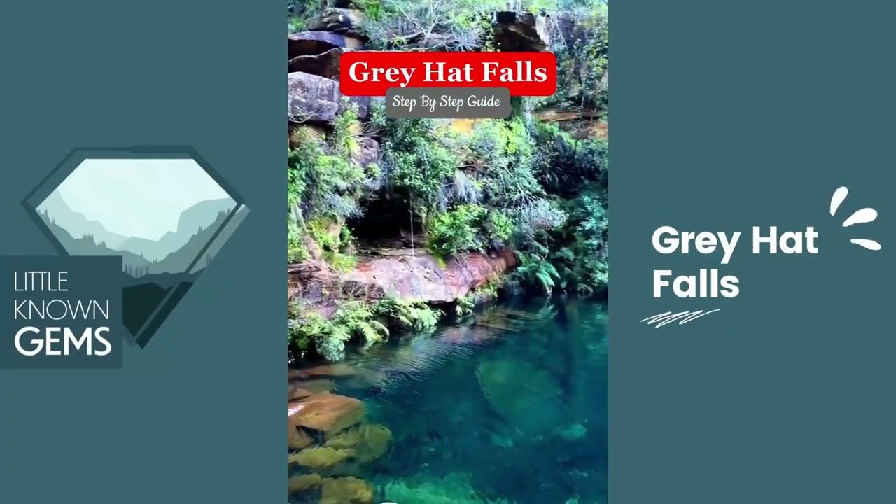 Insane Blue Swimming Hole and Waterfall | Grey Hat Falls | 1 Hour from Sydney!