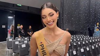 How does Emma feel about her performance after  the national costume competition? 