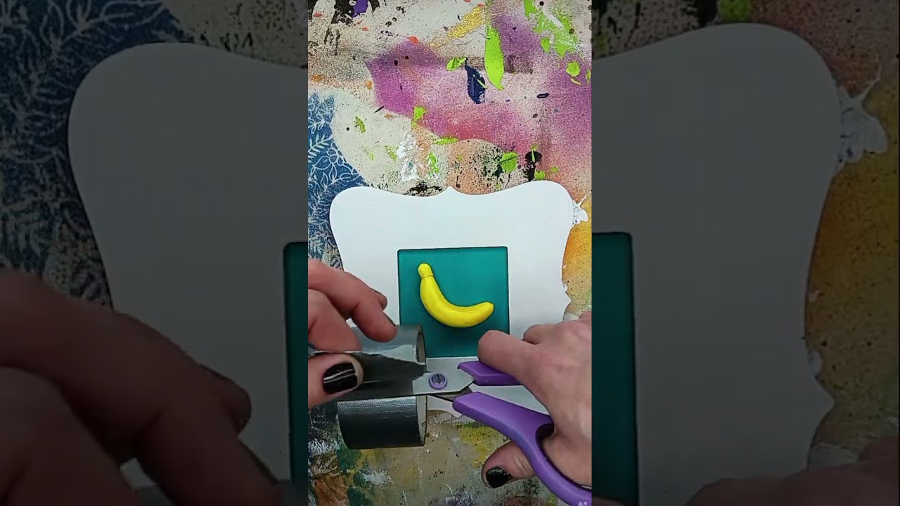 Mini Duct Tape Banana by Hannah Banana 