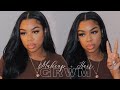 GRWM: My Winter Makeup Routine + New Favorite Lip Combo | Loose Waves on Sewin