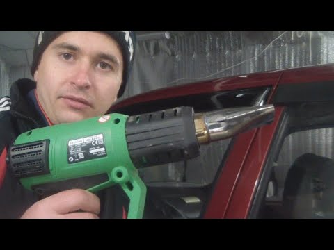 Как Наклеить Дефлекторы Окон (Дождевики). Как отодрать старый скотч - клей?