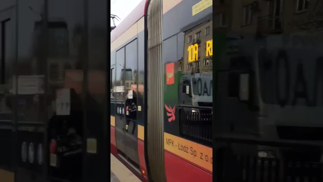 przyjazd Tramwaju pesa swing- MPK Łódź