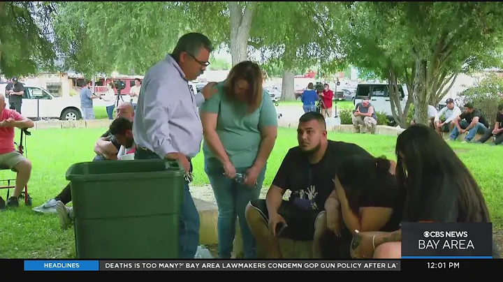 Grief overwhelms small Texas town in the wake of mass shooting at elementary school