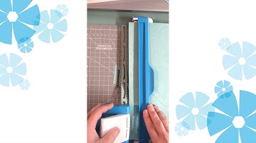 Tips & Techniques Using the Canoe Wave Chain BMC by Creative Memories