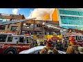 FDNY Battles 2 ALARM FIRE In A Taxpayer FIRE 2nd 3rd Floor Flushing Queens Box 4400 