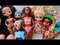 8 Minutes Satisfying with Unboxing Barbie Family Playset | Cute Doll Toys ASMR