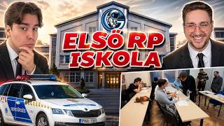 Út az ELSŐ RP Iskolába...🚨🏫 | Suli IRL Stream #1