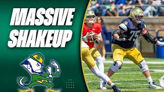 Notre Dame s Offensive Line Could Be Getting a MASSIVE Shakeup