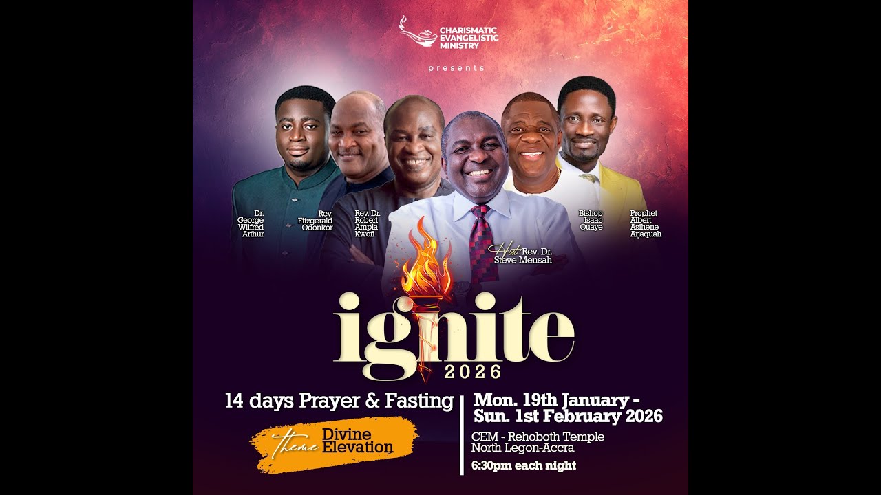 IGNITE 2026: DAY 1 OF PRAYER AND FASTING—SEEKING GOD’S GUIDANCE, STRENGTH, AND REVIVAL